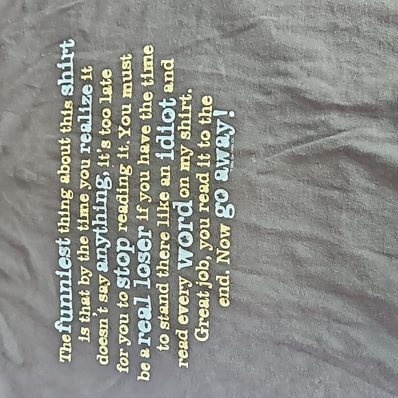 Allstyle Other - Funny T-Tshirt,EUC, Large Gray
